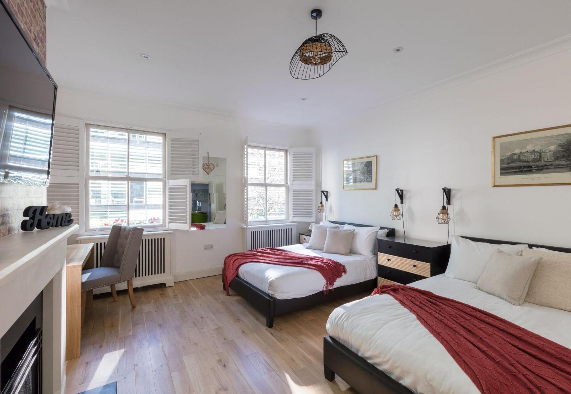Spacious Quiet 4Bedrooms 6Beds House With Private Garage 5Min Walk To Paddington Station Londra Esterno foto